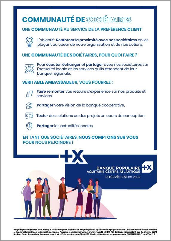 COMMUNAUTE DE SOCIETAIRES